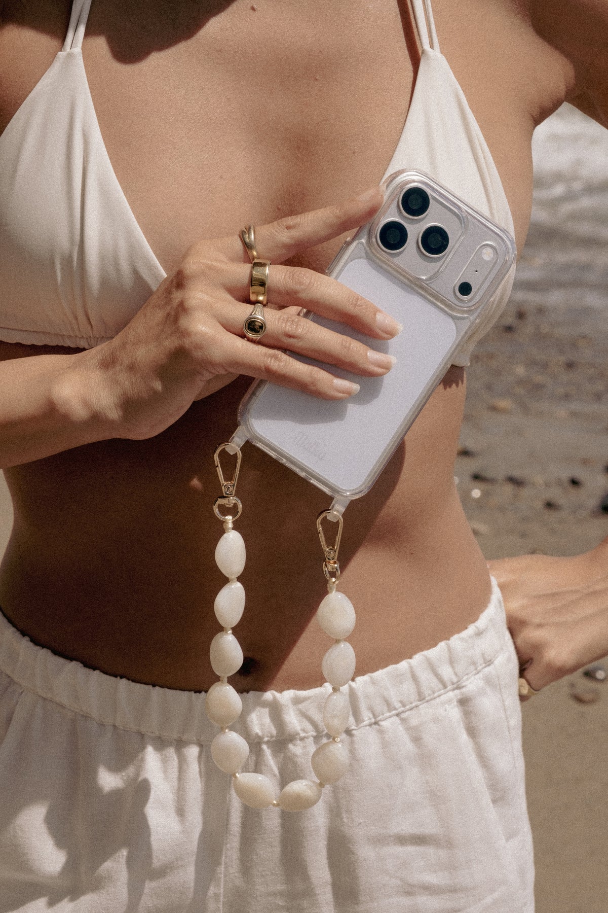 Ivory Wristlet