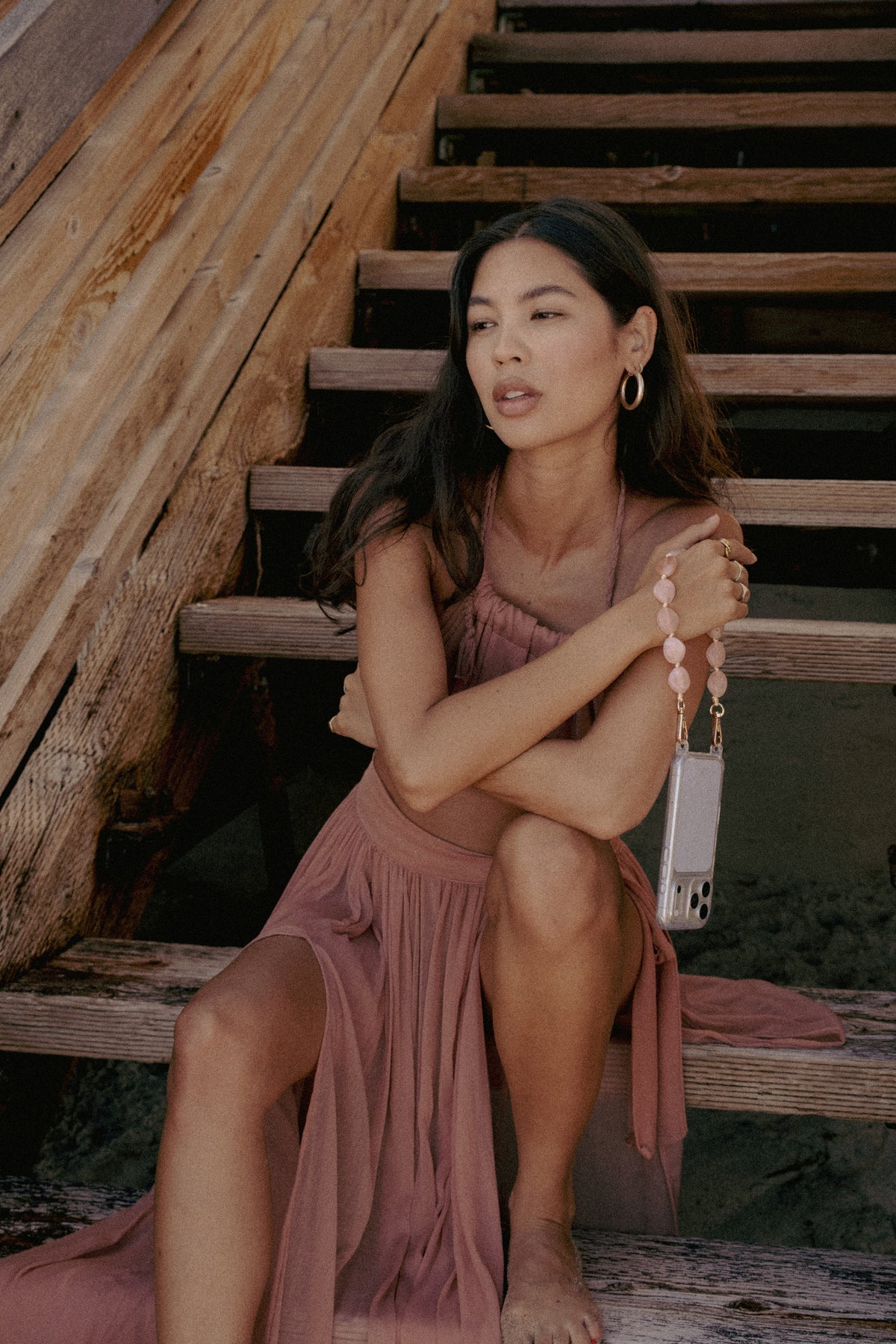 Blush Wristlet